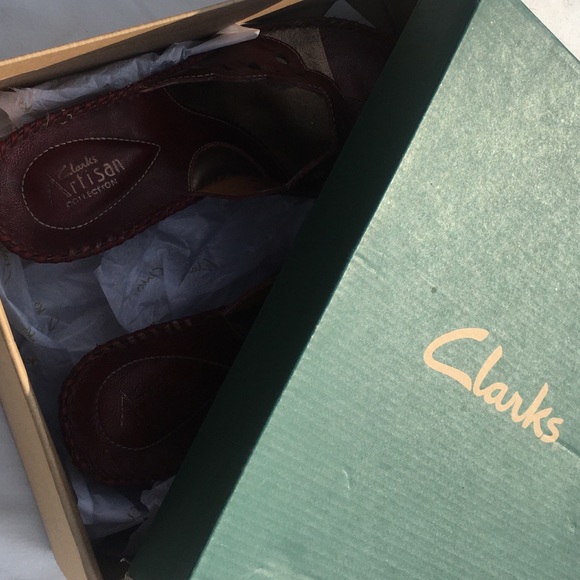 Clarks Artisan Collection Oxblood / Wine heel, 9.5 - Picture 5 of 6